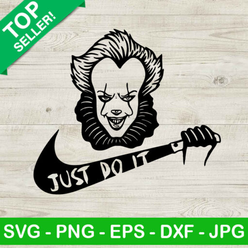 Scary Pennywise Just Do It Svg