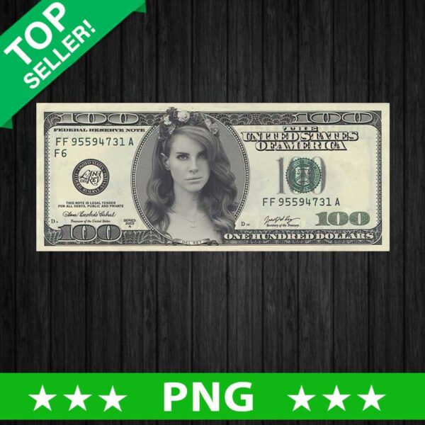 Lana Del Rey Dollars PNG