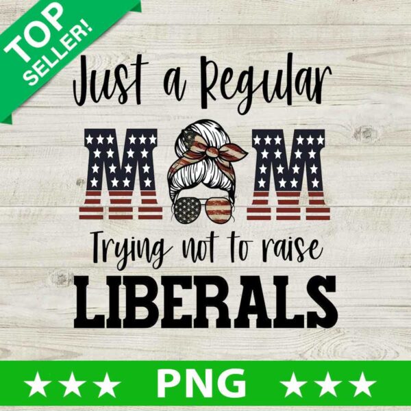 Just A Regular Mom Trying Not To Raise Liberals PNG