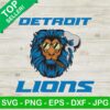 Detroit Lions Football Team SVG