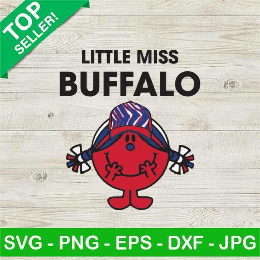 Little Miss Buffalo SVG