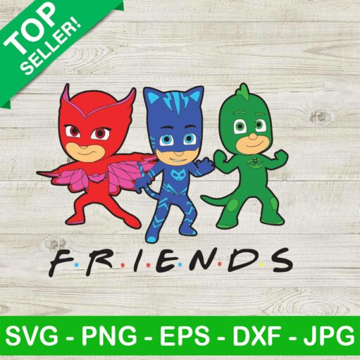 Pyjama Masks Hero Friends Svg