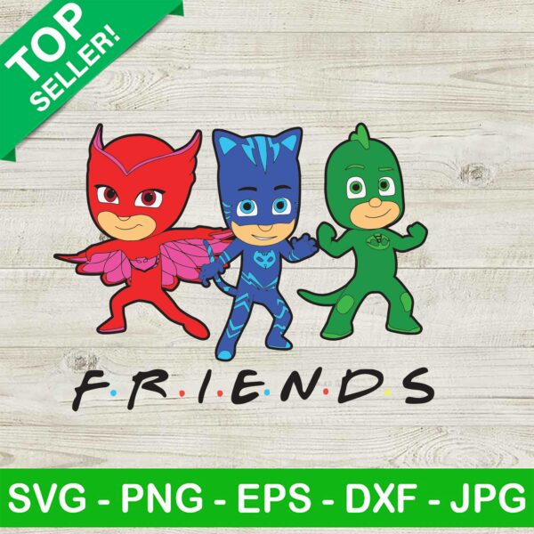 Pyjama Masks Hero Friends SVG
