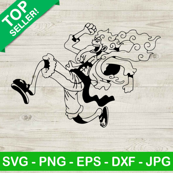 One Piece Luffy Gear SVG