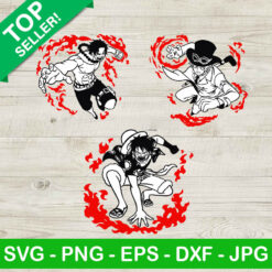 One Piece Anime Character SVG