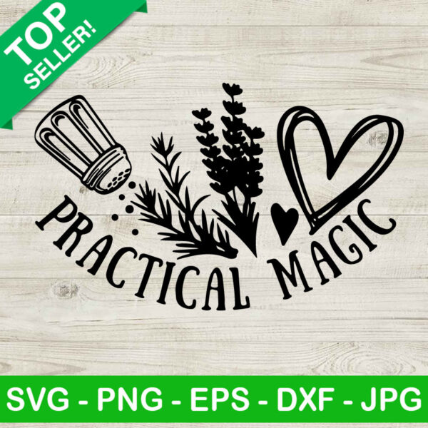 Practical Magic SVG, Halloween SVG, Practical Magic Witch SVG, Occult Witch SVG