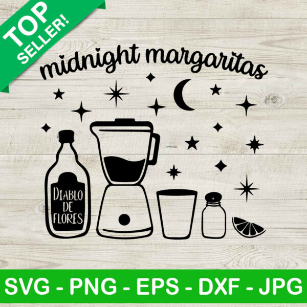 Midnight margaritas SVG