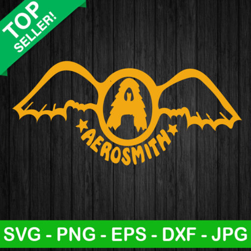 Aerosmith Wings Logo Svg