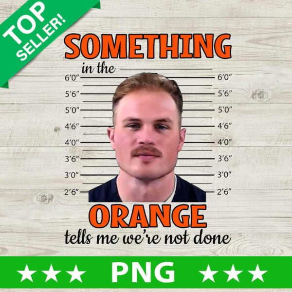 Zach Bryan Something in the orange tell me we're not done PNG