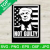 Trump Not Guilty SVG