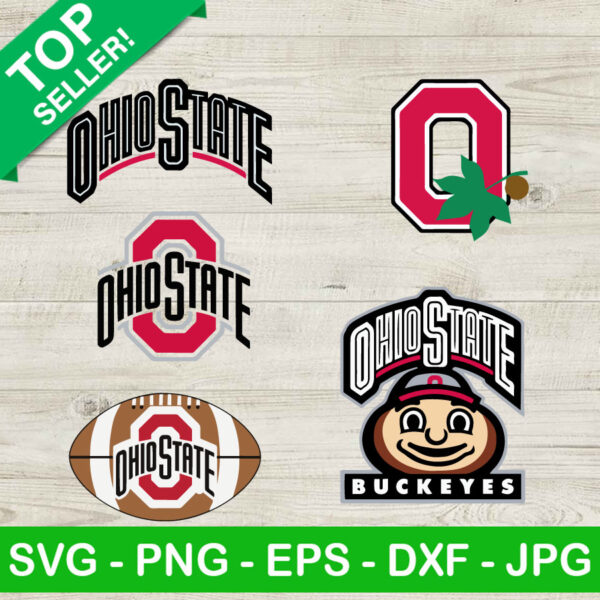 Ohio State Buckeyes logo SVG bundle