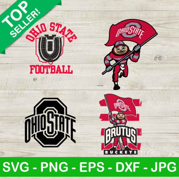 Ohio State Football bundle SVG