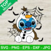 Olaf With Stitch Halloween SVG