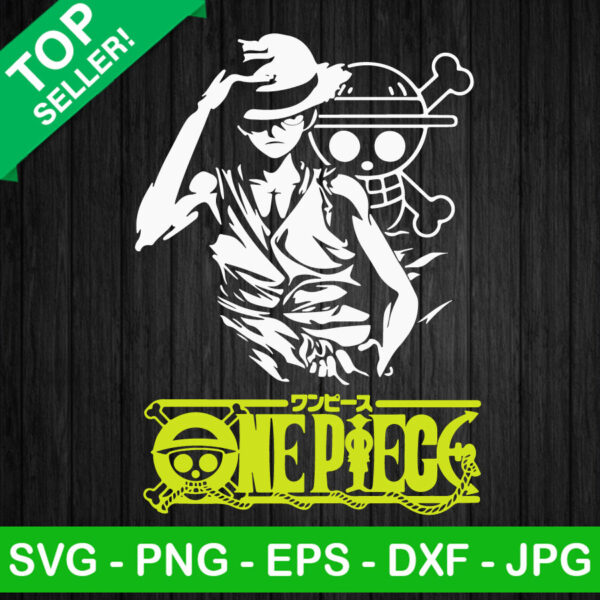 One Piece Luffy Anime SVG