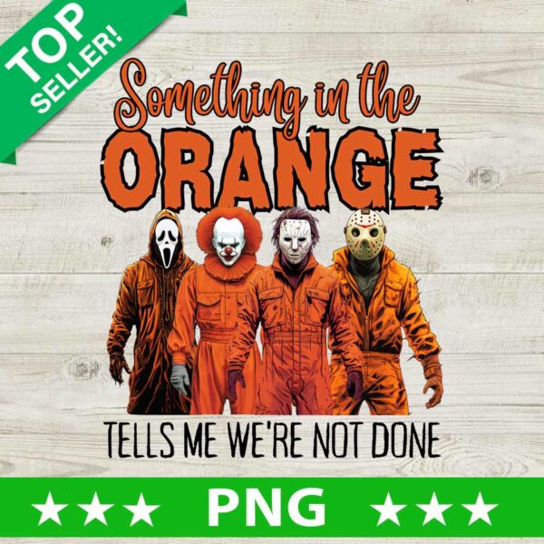 Something In Orange Horror Friends PNG