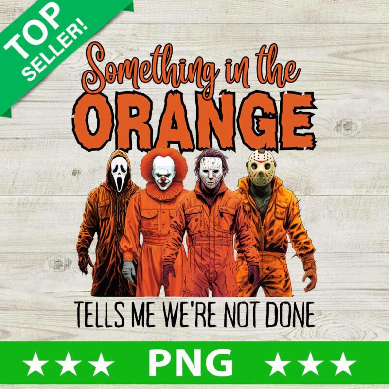 Something In Orange Horror Friends PNG