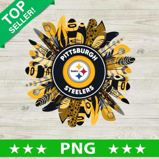 Pittsburgh Steelers Nfl Sunflower Png