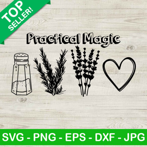 Practical magic halloween movie SVG