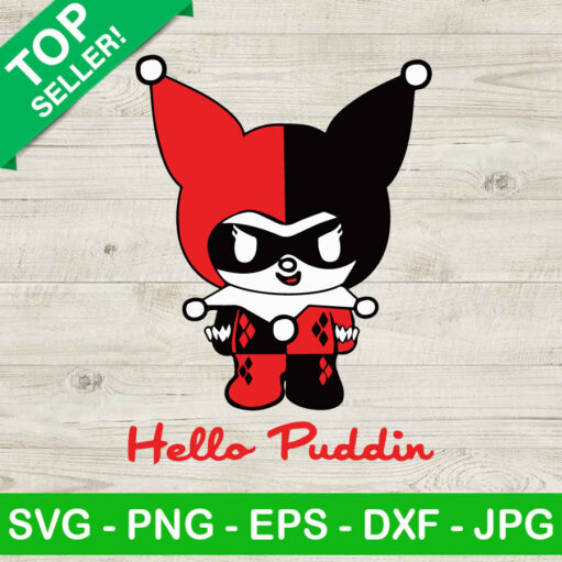 Hello Puddin Svg