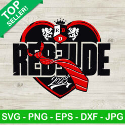 Redbelde RBD Heart logo SVG