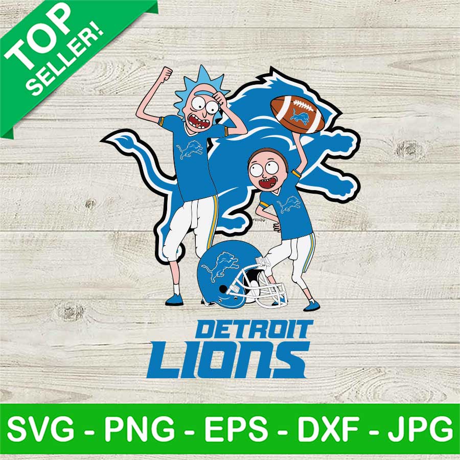 Detroit Lions Logo Clipart SVG File for Cricut