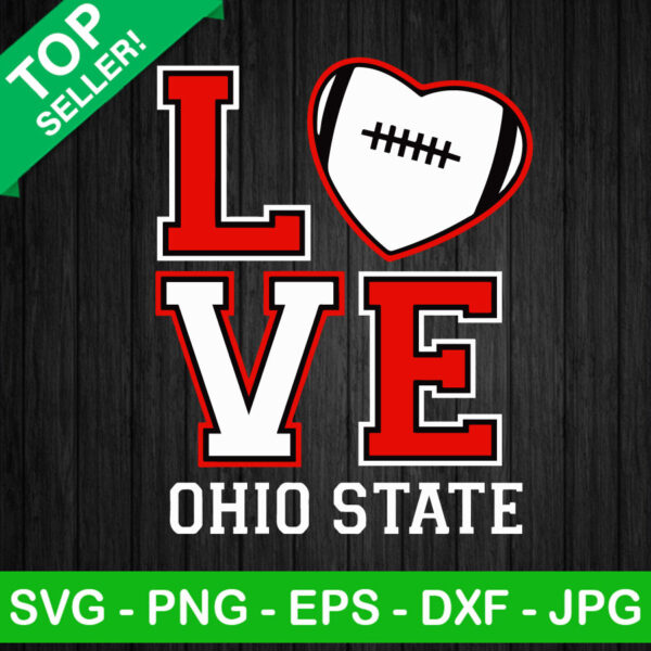 Love Ohio State SVG