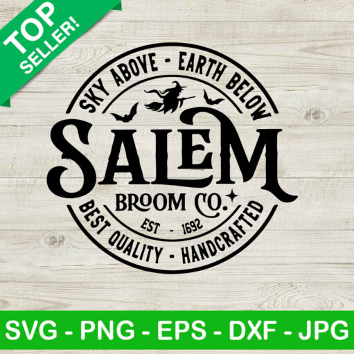 Salem Broom Co Svg