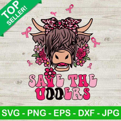 Save The Udders Svg