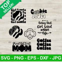 Girl Scouts mom life SVG bundle, Girl Scouts SVG, Scouts mom life cookie SVG PNG cricut
