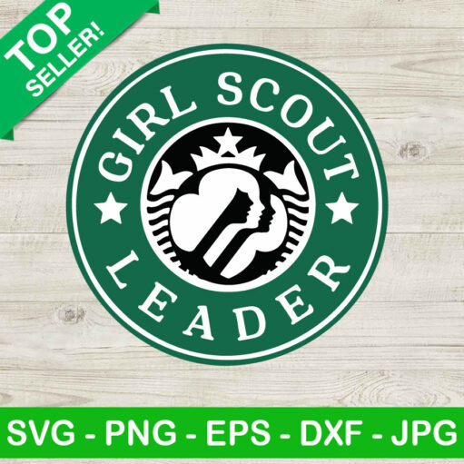 Girl Scout leader Starbucks SVG