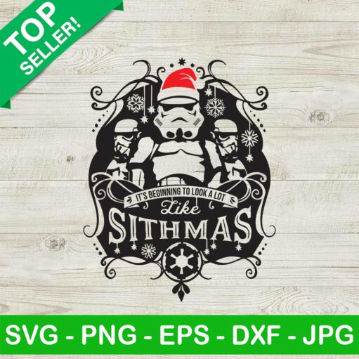 It's Beginning To Look A lot Like Christmas SVG