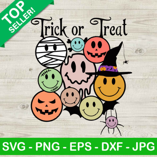 Smile Trick Or Treat Svg