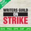 Writers Guild On Strike SVG PNG