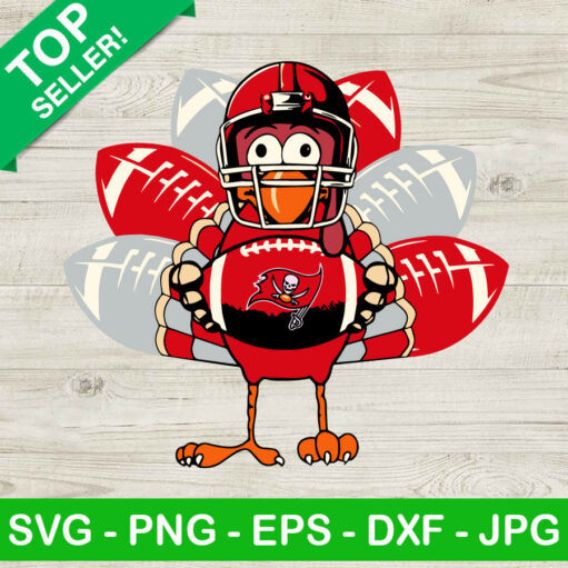 Tampa Bay Buccaneers Turkey Thanksgiving Svg