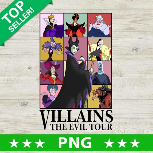 Villains The Evil Tour Png