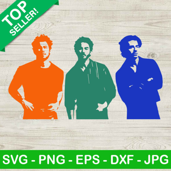 Jonas Brother Band SVG