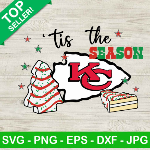 Tis The Season Kc Chiefs Svg