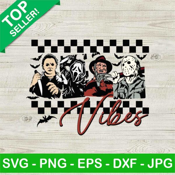 Horror Characters Vibes SVG
