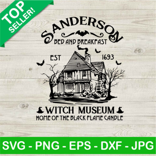 Sanderson Witch Museum Svg