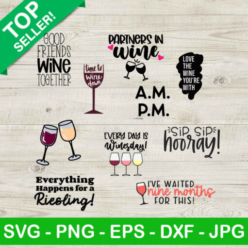 Every Day Is Winesday Svg
