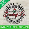 Vintage Grinchmas Brewing Co SVG