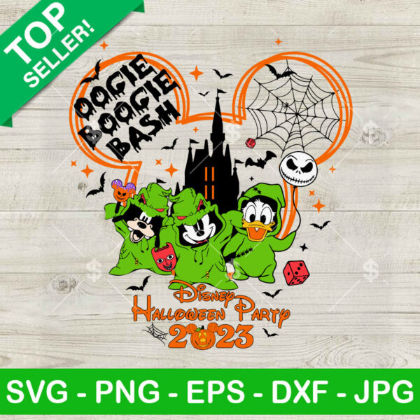 Disney Halloween Oogie Boogie Bash SVG