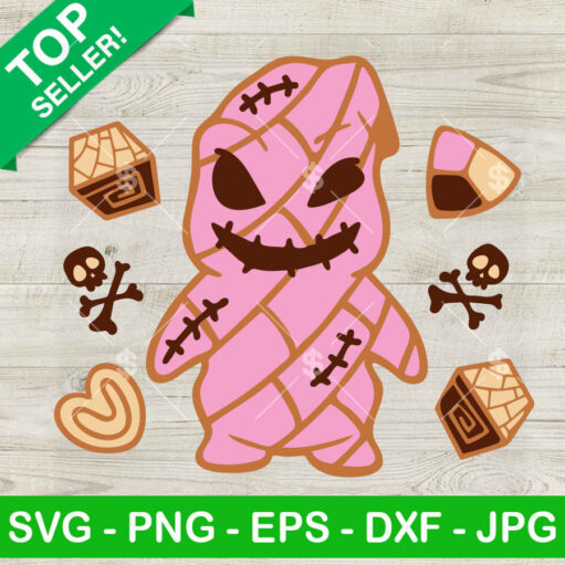 Oogie Boogie Halloween Concha SVG