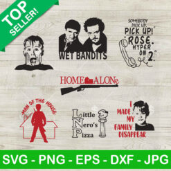 Home Alone Bundle SVG PNG
