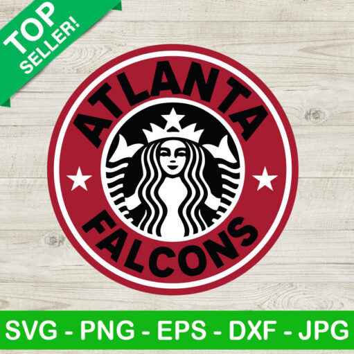 Atlanta Falcons Starbucks Logo Svg