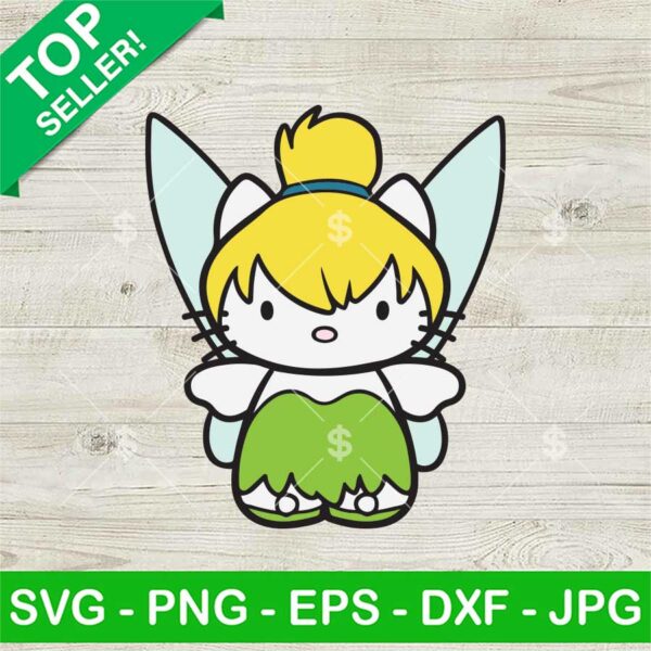 Hello Kitty Tinkerbell SVG