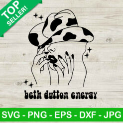 Beth Dutton Energy SVG, Retro Western SVG, Yellowstone Beth Dutton SVG