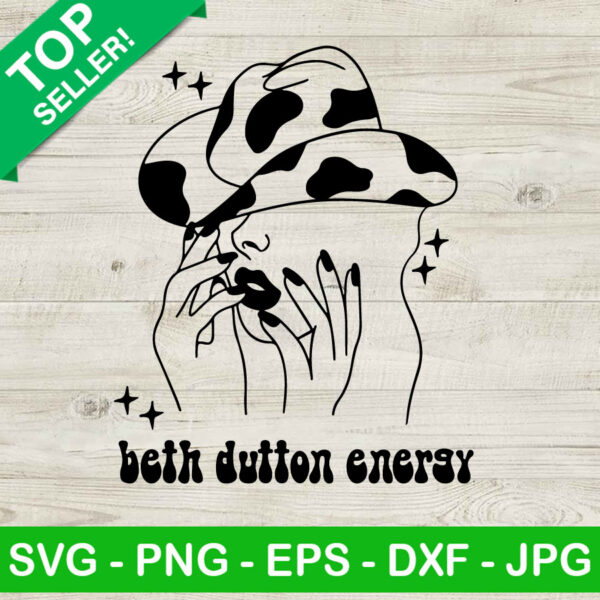 Beth Dutton Energy SVG