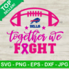 Buffalo Bills Logo Breast Cancer SVG