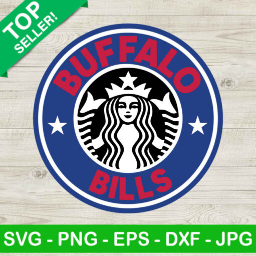 Buffalo Bills Starbucks Coffee SVG